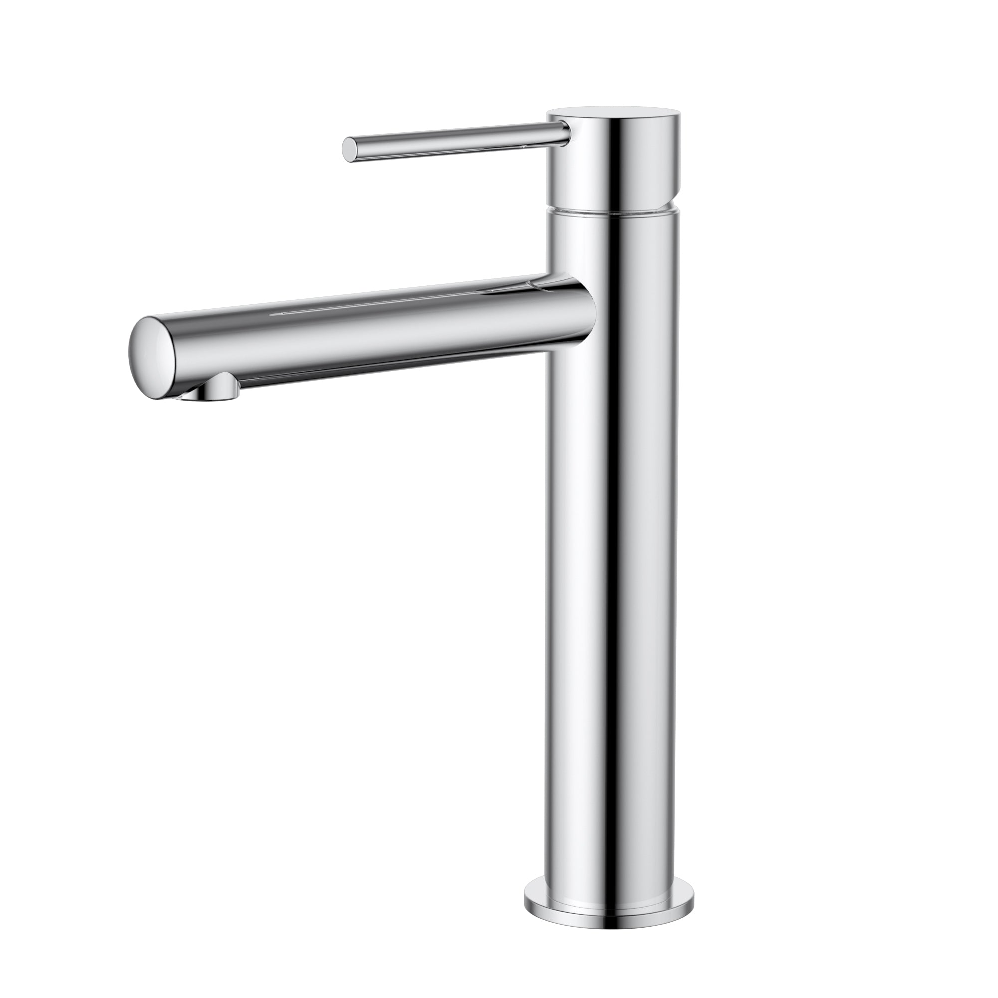 Modern National Star Mini Mid Rise Basin Mixer Chrome