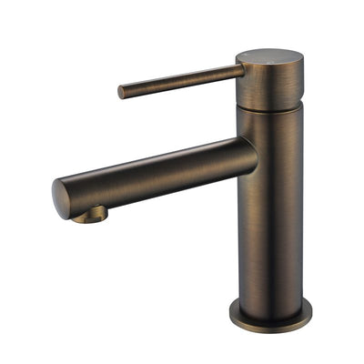 Modern National Star Mini Basin Mixer Antique Brass