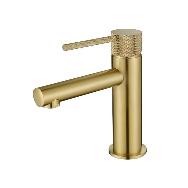 Modern National Star Mini Basin Mixer With Knurled Handle