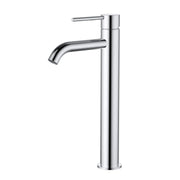 Modern National Star Mini High Rise Basin Mixer Curved Spout Chrome