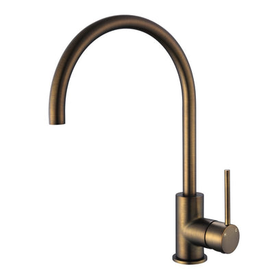 Modern National Star Mini Kitchen Mixer Antique Brass