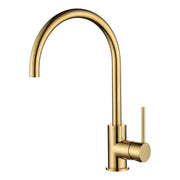 Modern National Star Mini Kitchen Mixer Polished Brass