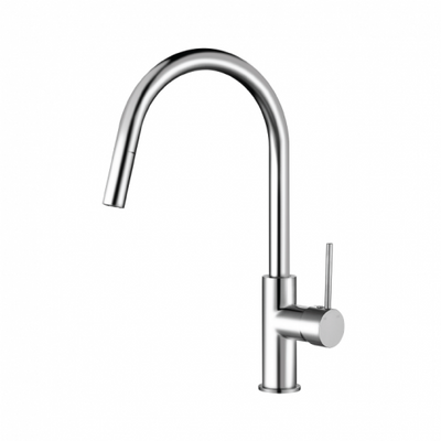 Modern National Star Mini Pull Out Kitchen Mixer Chrome