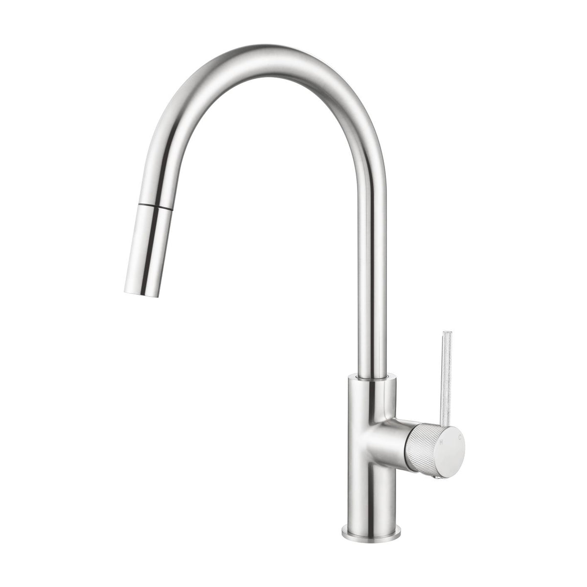 Modern National Star Mini Pull Out Kitchen Mixer With Knurled Handle Chrome