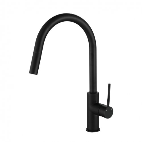 Modern National Star Mini Pull Out Kitchen Mixer Matte Black