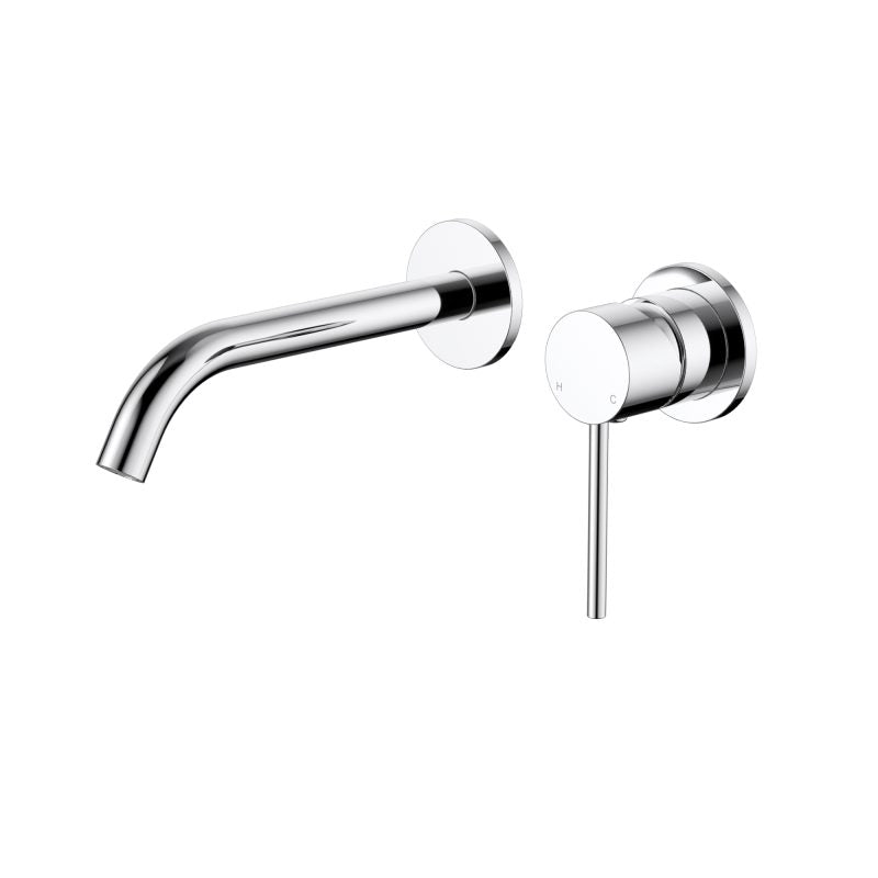 Modern National Star Mini Wall Combination Small Backplate Chrome