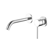 Modern National Star Mini Wall Combination Small Backplate Brushed Chrome
