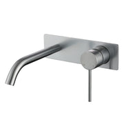 Modern National Star Mini Wall Combination Brushed Chrome