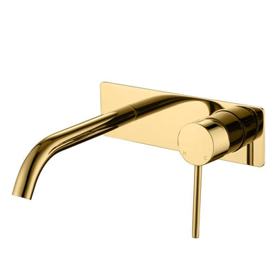 Modern National Star Mini Wall Combination Polished Brass