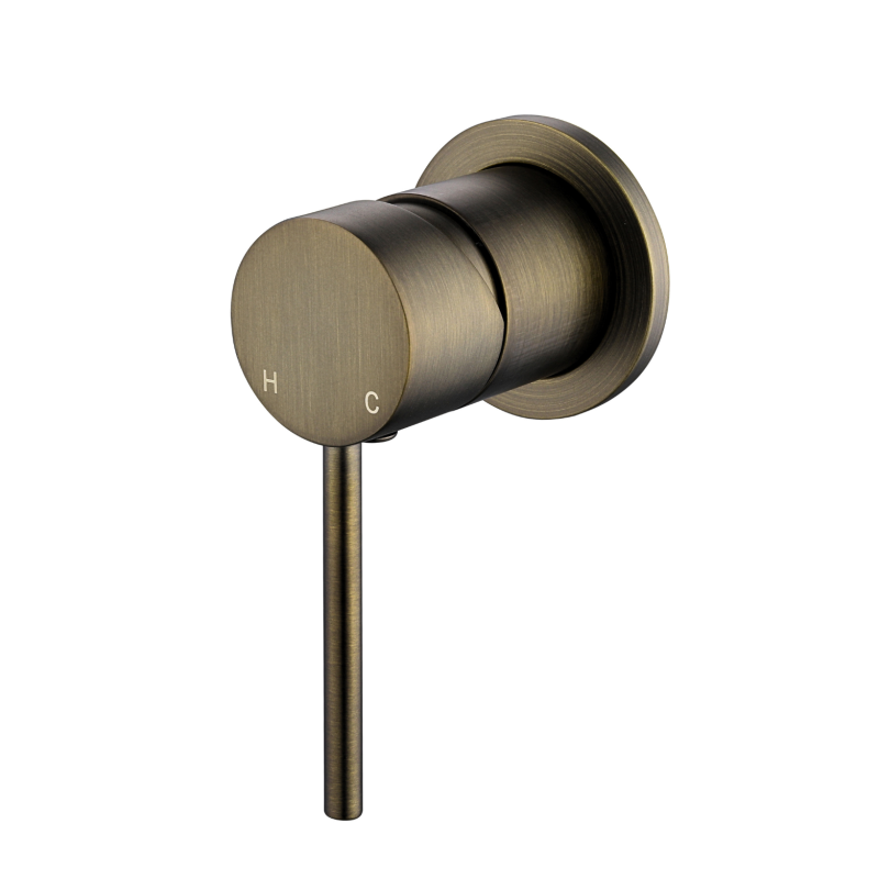 Modern National Star Mini Shower Mixer 60mm Antique Brass