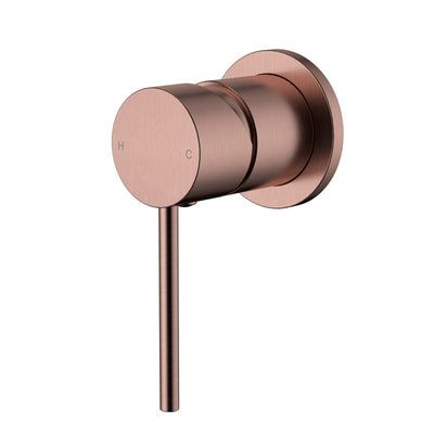Modern National Star Mini Shower Mixer 60mm Champagne