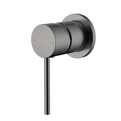 Modern National Star Mini Shower Mixer 60mm Gun Metal