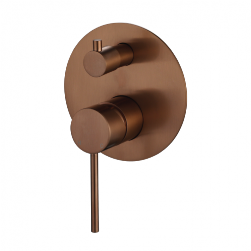 Modern National Star Mini Shower Diverter Mixer Champagne
