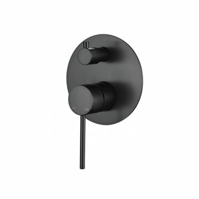 Modern National Star Mini Shower Diverter Mixer Gun Metal