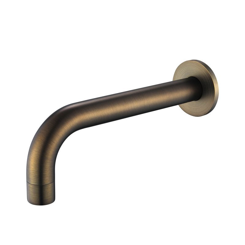 Modern National Star Mini Wall Basin/Bath Spout Antique Brass