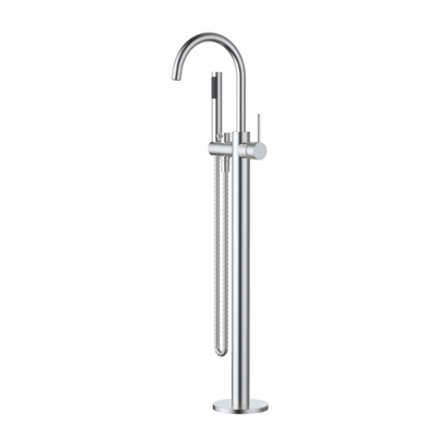 Modern National Star Mini Freestanding Bath Mixer With Hand Shower Chrome