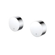 Modern National Star Mini Round Wall Top Assemblies Chrome
