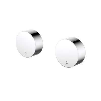 Modern National Star Mini Round Wall Top Assemblies Chrome