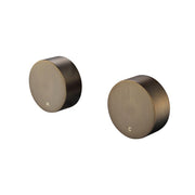 Modern National Star Mini Round Wall Top Assemblies Antique Brass