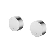 Modern National Star Mini Round Wall Top Assemblies Brushed Chrome