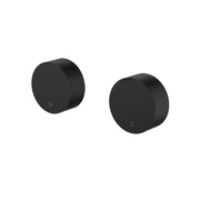 Modern National Star Mini Round Wall Top Assemblies Matte Black