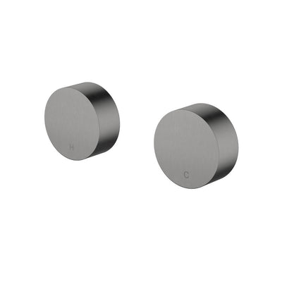 Modern National Star Mini Round Wall Top Assemblies Gun Metal