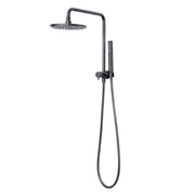 Modern National Star Mini Half Shower Column Set - Gunmetal