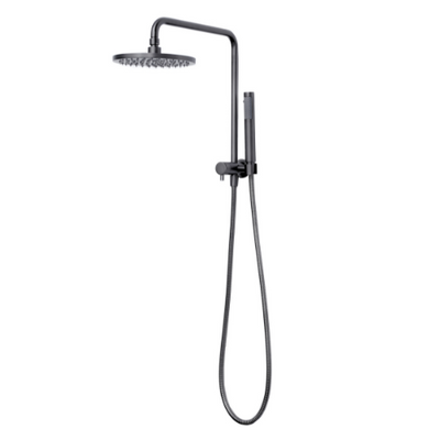 Modern National Star Mini Half Shower Column Set - Gunmetal