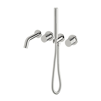 Sussex Circa Vertex Bath Mixer System with Handshower 150mm RH
