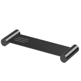Sussex Felix Shower Shelf Brushed Smoke Gunmetal