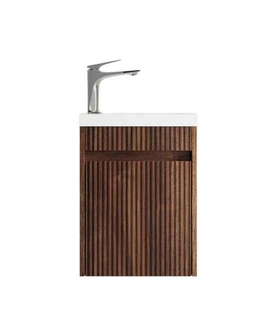 Otti Mini Ensuite 400 Vanity Sable Walnut
