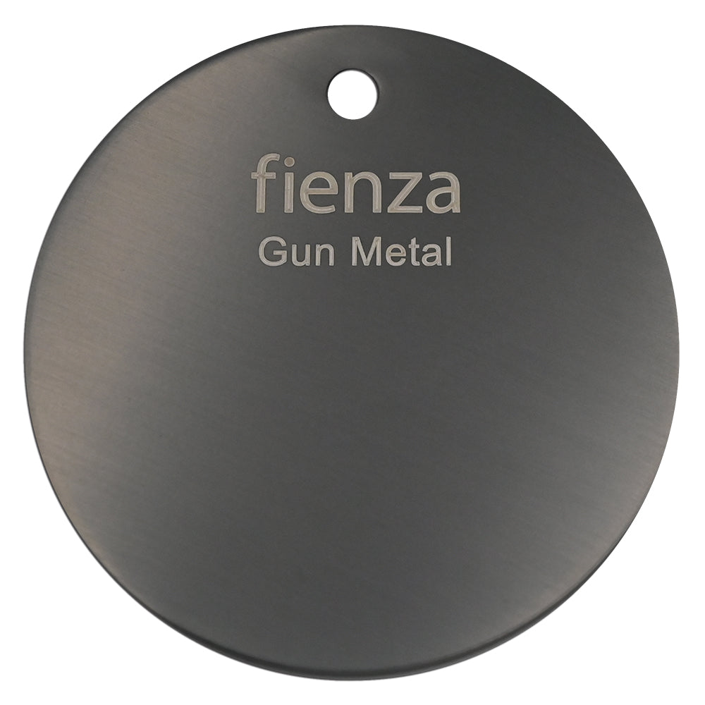 Fienza Gun Metal Round Colour Disc 65x2mm
