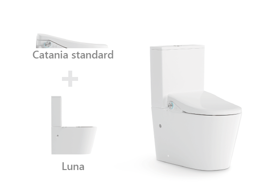 Lafeme Catania Standard Luna Bidet Suite