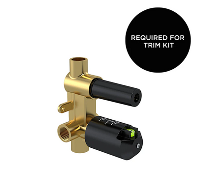 Meir Diverter Mixer In Wall Body