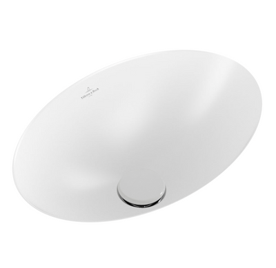Villeroy & Boch Loop Slim 430 Oval Under Counter Basin Stone White