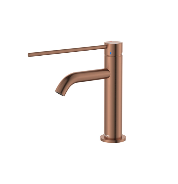 Fienza Kaya Care Basin Mixer, Brushed Copper