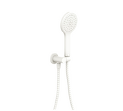 Fienza Kaya Hand Shower, Round Plate, Matte White