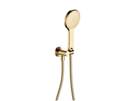 Fienza Kaya Hand Shower, Round Plate, Urban Brass