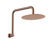 Fienza Kaya Gooseneck Shower Arm Set, Brushed Copper