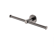 Fienza Kaya Double Toilet Roll Holder, Gun Metal