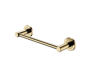 Kaya Single Towel Rail, 300mm, Urban Brass