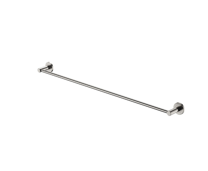 Fienza Kaya Single Towel Rail, 900mm, Brushed Nickel