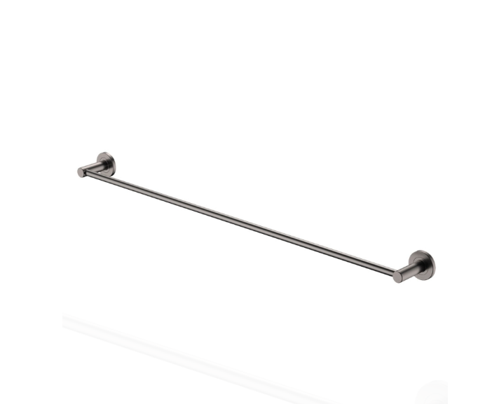 Fienza Kaya Single Towel Rail, 900mm, Gun Metal