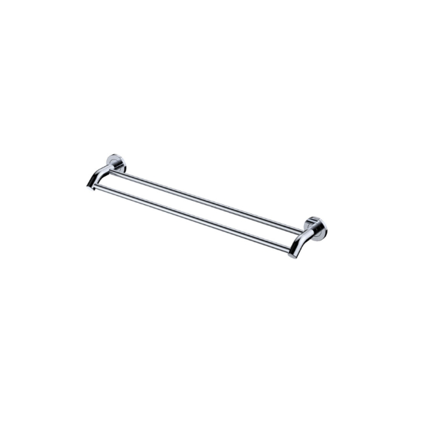 Fienza Kaya Double Towel Rail, 600mm, Chrome