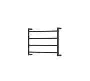 Fienza Kaya Heated Towel Rail, 600 x 450mm, Matte Black