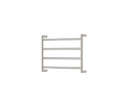 Fienza Kaya Heated Towel Rail, 600 x 450mm, Brushed Nickel