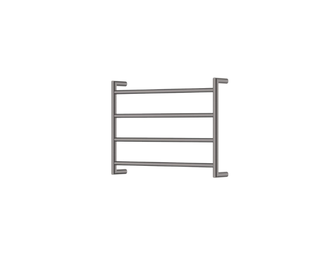 Fienza Kaya Heated Towel Rail, 600 x 450mm, Gun Metal