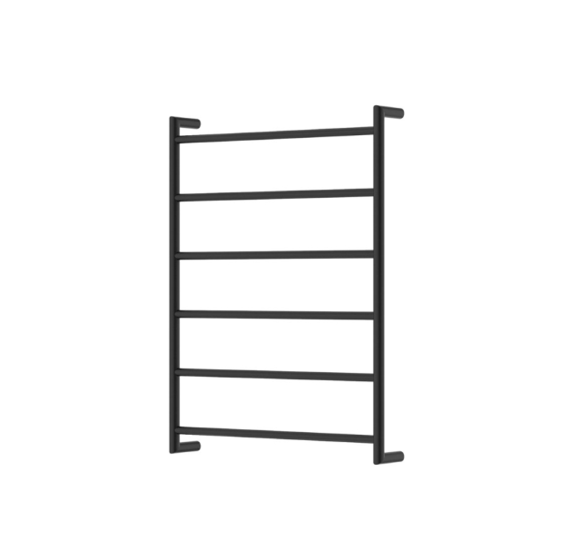 Fienza Kaya Heated Towel Rail, 600 x 800mm, Matte Black
