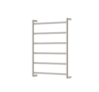Fienza Kaya Heated Towel Rail, 600 x 800mm, Brushed Nickel
