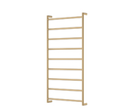 Fienza Kaya Heated Towel Rail, 600 x 1200mm, Urban Brass